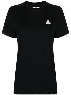MARANT ÉTOILE t-shirt Zewel à logo imprimé - Noir