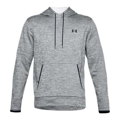 Herenhoodie Under Armour Fleece Twist Donker grijs Maat S