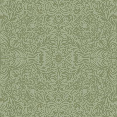Dutch Wallcoverings Hidden Tr2 -Ceiling Green - Groen