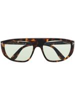 TOM FORD Eyewear lunettes de soleil FT1002 - Marron