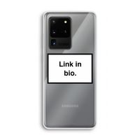 Link in bio: Samsung Galaxy S20 Ultra Transparant Hoesje