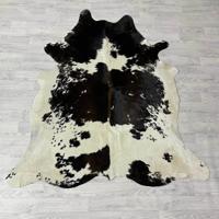 Koeienhuid bruin zwart wit 180x155cm S