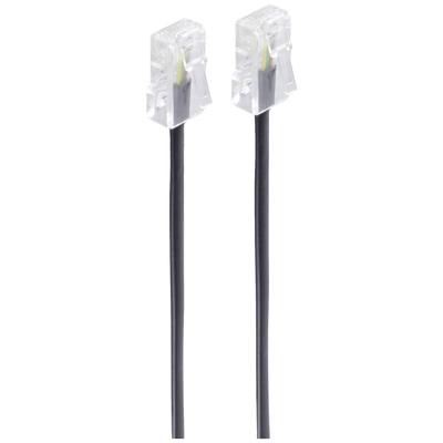 Shiverpeaks Western Aansluitkabel [1x RJ45-stekker 8p4c - 1x RJ45-stekker 8p4c] 3 m Zwart