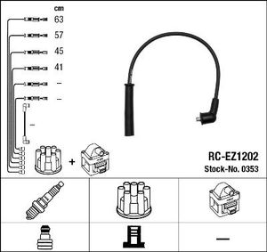 Bougiekabelset RCEZ1202