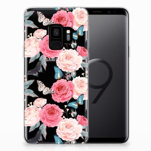 Samsung Galaxy S9 TPU Case Butterfly Roses