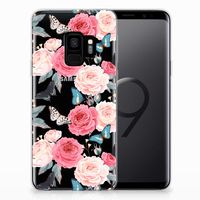 Samsung Galaxy S9 TPU Case Butterfly Roses