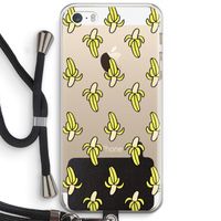 Bananas: iPhone 5 / 5S / SE Transparant Hoesje met koord