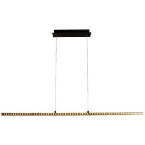 ECO-Light SOLARIS 9054 L WO LED-hanglamp LED 36 W Zwart, Hout