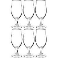 Bierglazen - 12x - 375 ml - glas - proefglaasjes - voor speciaalbier - thumbnail