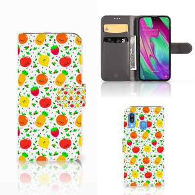 Samsung Galaxy A40 | Book Cover | Fruits