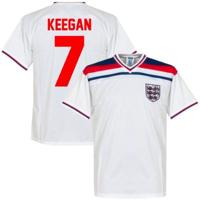 Score Draw - Engeland Retro Voetbalshirt WK 1982 + Keegan 7