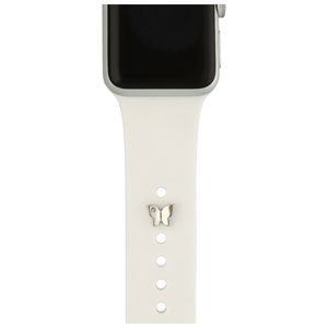 Apple Watch Sieraad Vlinder - Zilver - Geschikt voor  alle maten