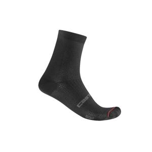 Castelli Espresso 12 sock zwart unisex L/XL