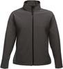 Ragetta RG629 Women´s Ablaze Printable Softshell Jacket - Seal Grey (Solid)/Black - 42 (16)