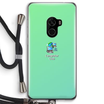 Win98: Xiaomi Mi Mix 2 Transparant Hoesje met koord
