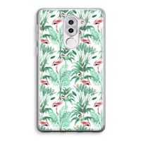 Flamingo bladeren: Honor 6X Transparant Hoesje