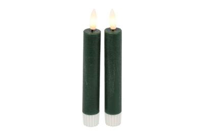 Dinerkaars led Lyon 15 cm dennen groen