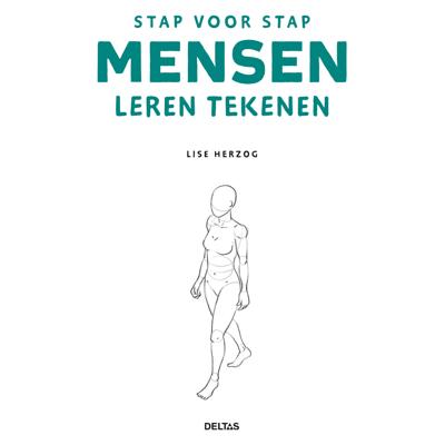 Deltas Stap voor stap mensen leren tekenen hobbyboek