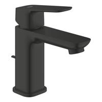 Grohe Cubeo Wastafelmengkraan - S-size - uitloop 10.6cm - opbouw - zwart mat 1017302430 Grohe Cubeo Wastafelmengkraan - S-size - uitloop 10.6cm - opbouw - zwart mat 1017302430
