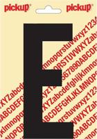 Plakletter Nobel Sticker letter E zwart Pickup - Pickup