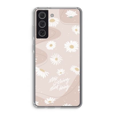 Daydreaming becomes reality: Samsung Galaxy S21 FE Transparant Hoesje