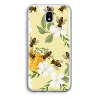 No flowers without bees: Samsung Galaxy J5 (2017) Transparant Hoesje