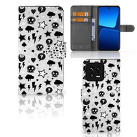 Telefoonhoesje met Naam Xiaomi 13 Silver Punk - thumbnail