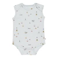 Little Dutch romper mouwloos Sailors Bay Blue Maat