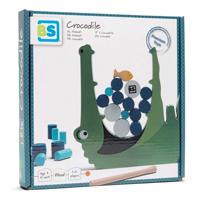 BS Toys krokodil hout balans en stapelspel
