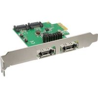 InLine 76696B interfacekaart/-adapter Intern PCIe, SATA - thumbnail