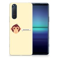 Sony Xperia 5II Telefoonhoesje met Naam Monkey