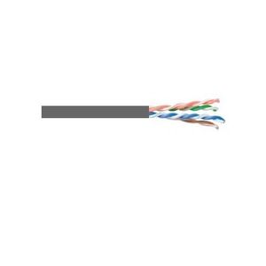 Patchkabel CAT6 UTP soepel rol 100M grijs