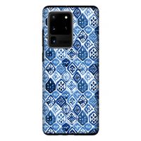 Blauw motief: Samsung Galaxy S20 Ultra Tough Case