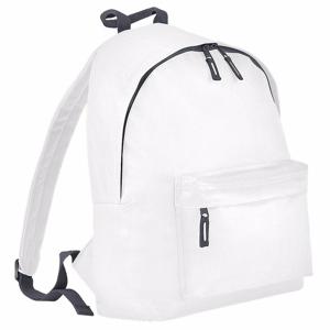 Bagbase rugzak/rugtas voor kinderen - wit - 14 Liter - boekentas/gymtas - 38 x 28 x 19 cm