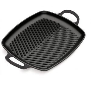 LE CREUSET - Signature - Grill 2 grepen 30cm Zwart