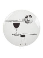 Fornasetti "Tema e variazioni" Assiette - Blanc - thumbnail