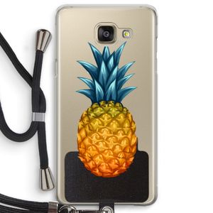 Grote ananas: Samsung Galaxy A5 (2016) Transparant Hoesje met koord