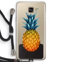 Grote ananas: Samsung Galaxy A5 (2016) Transparant Hoesje met koord