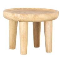 MUST Living Coffee table Plato,38xØ50 cm, suar wood