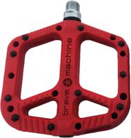 BRAVE pedaal "freeride xl" platform pedal freeride xl red