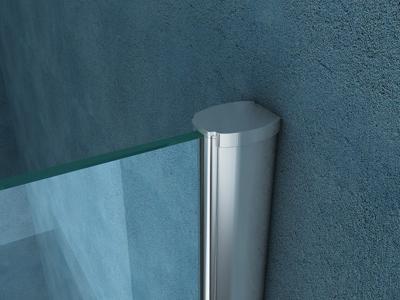 Xellanz Eco zijwand met muurprofiel 400 x 2000, 8 mm Nano