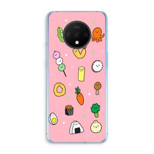 Happy bento friends: OnePlus 7T Transparant Hoesje