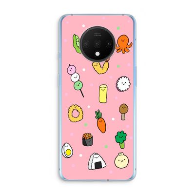 Happy bento friends: OnePlus 7T Transparant Hoesje