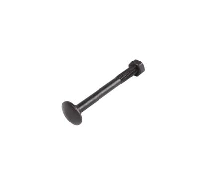 Waelbers Slotbout M6x40mm + Moer M6 zwart - 100 Stuk(s) - 963627.13