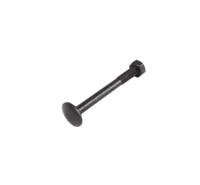 Waelbers Slotbout M6x40mm + Moer M6 zwart - 100 Stuk(s) - 963627.13