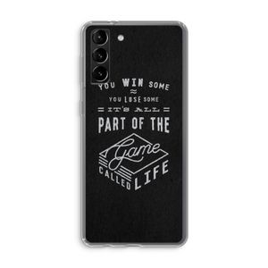 Life: Samsung Galaxy S21 Plus Transparant Hoesje