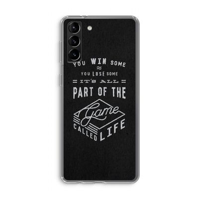Life: Samsung Galaxy S21 Plus Transparant Hoesje