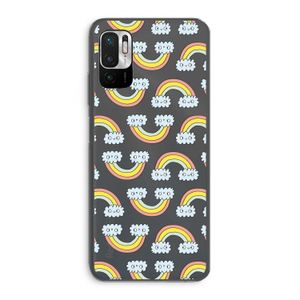 Regenboog: Xiaomi Redmi Note 10 5G Transparant Hoesje