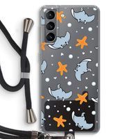 Manta: Samsung Galaxy S21 Transparant Hoesje met koord