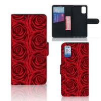 Samsung Galaxy A41 Hoesje Red Roses